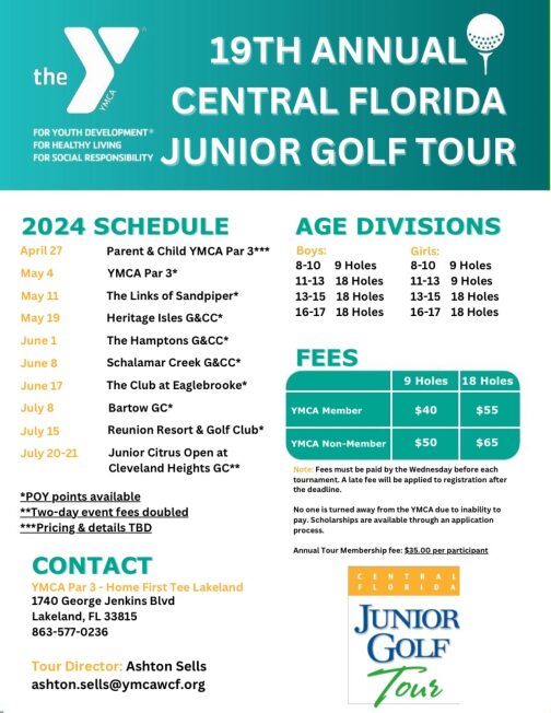 Central Florida Junior Golf Tour 2024 First Tee Lakeland